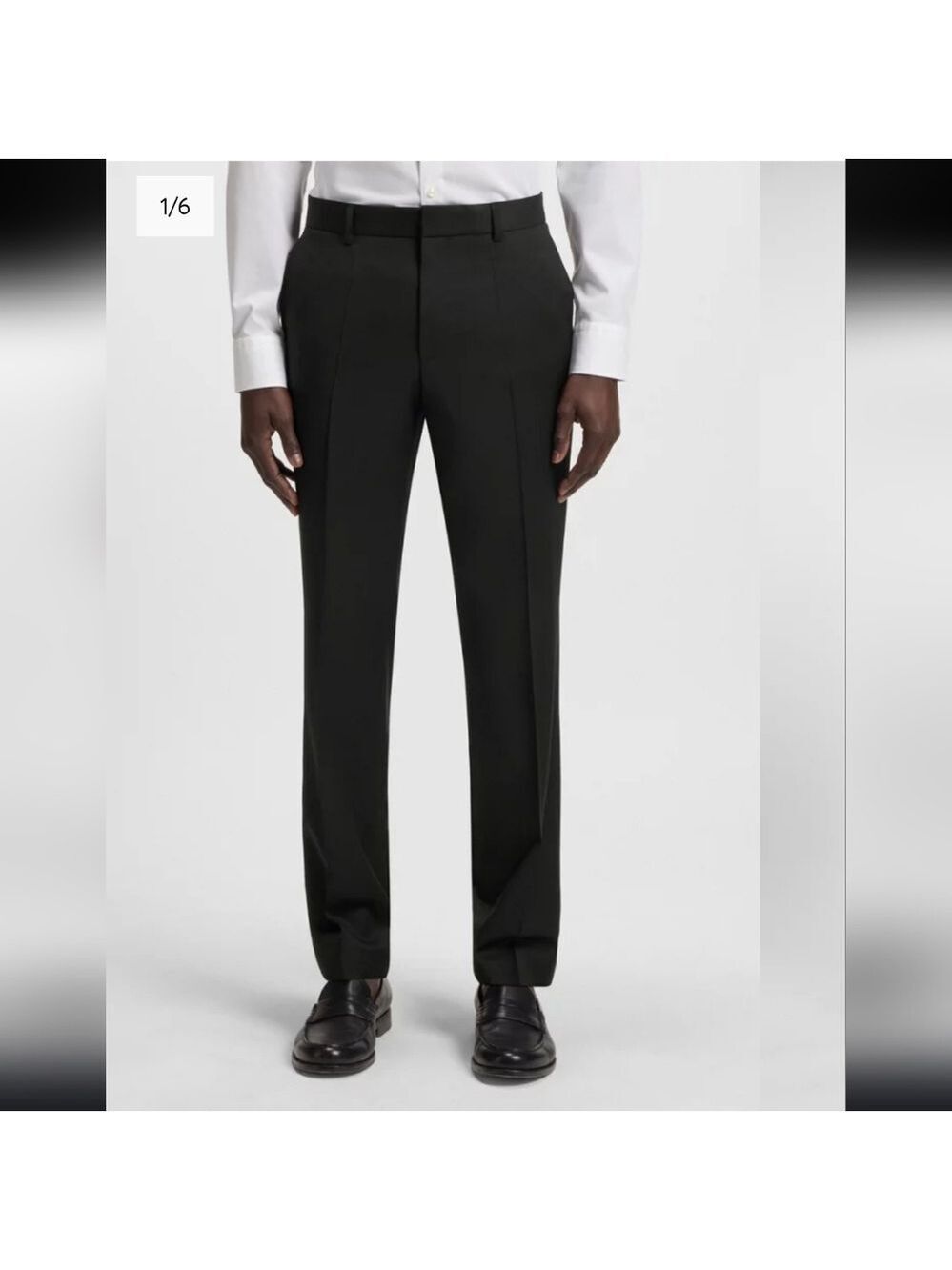 Hugo Boss Charcoal Dress Pants Waist 35